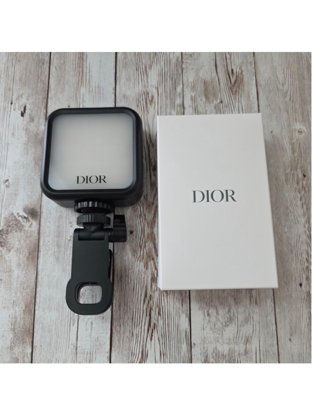 Dior Black & White Phone Accessory LED Light